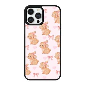 Phone Case, Cute Coquette Bunnies